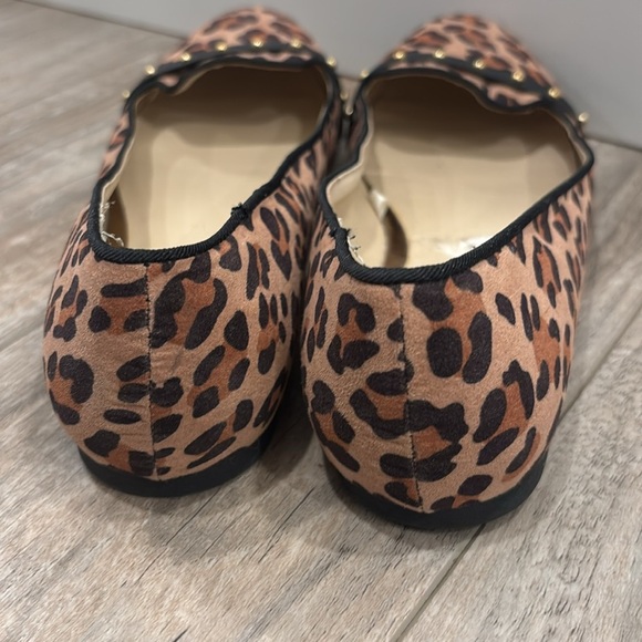 MOSSIMO Voneta Leopard Ballet Flats Size 8 - Picture 4 of 6